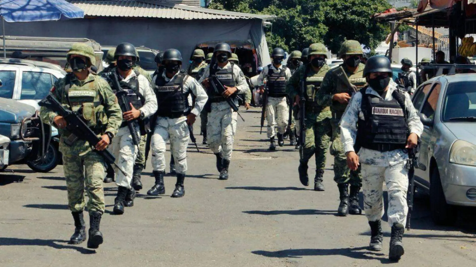 Guardia Nacional y Sedena 